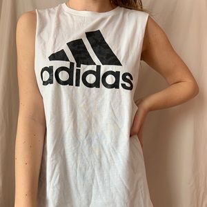 Adidas Cut Out Work Out Tank-Top